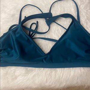 Teal Bathing Suit Top